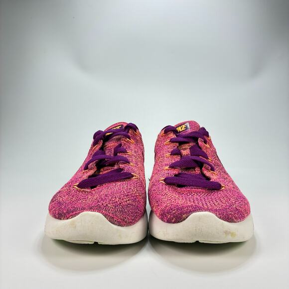 Nike LunarEpic Low Flyknit Pink Purple Running Shoes 843765-500 Women's Size 8 - Picture 2 of 10